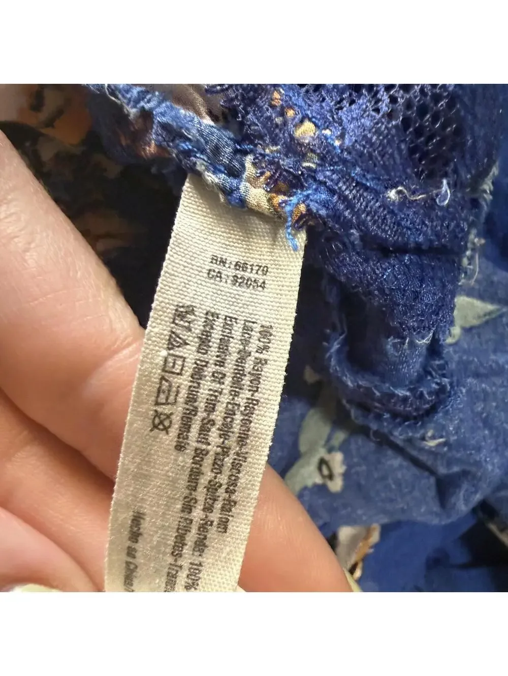 Free People Intimates Flowy Floral Swing Slip Dress 2010s Twee Bohemian Hippie